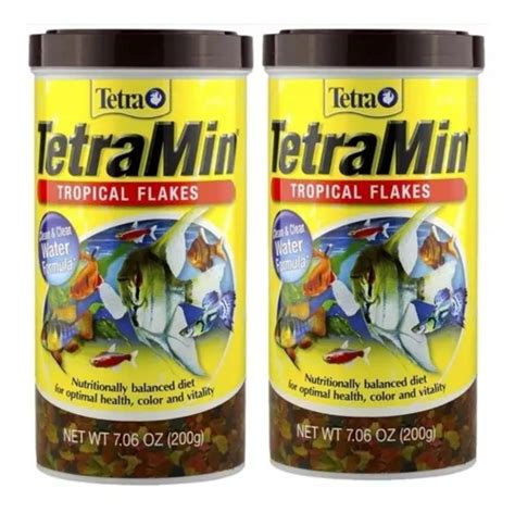 Bote De Alimento P Peces Tetra Min Tropical Flakes G Env O Gratis