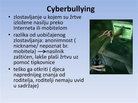 PPT ELEKTRONIČKO NASILJE PowerPoint Presentation free download ID