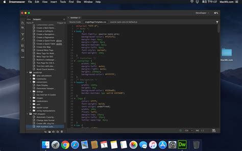 Adobe Dreamweaver for Mac 2021 v21 3 中文直装破解版 老牌的代码编辑器 口袋资源网