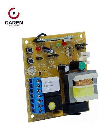 Placa Central Classic Fit Trafo Garen Controle Garen