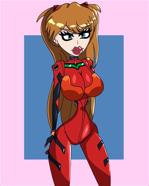 Rule 34 1girls Asuka Langley Sohryu Bimbo Lips Bratz Bratz Face Bratzification Crabla