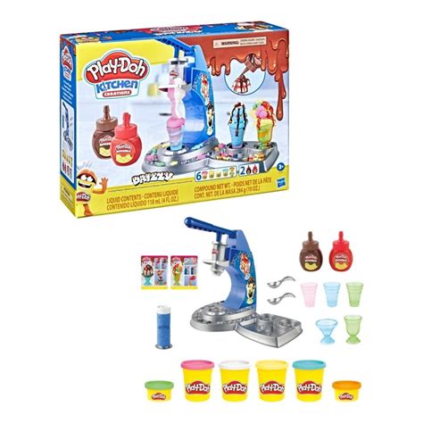 Masas Moldeables Hasbro Play Doh Kitchen Creations Drizzy Heladería