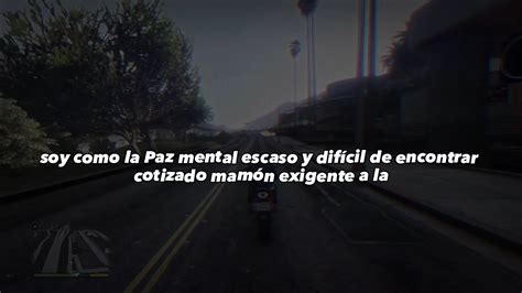 Soy Como La Paz Mental De Escaso Letra Youtube