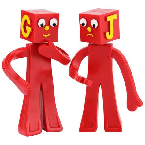 The Blockheads from Gumby Show figure set | Gumby and pokey, Classic tv ...