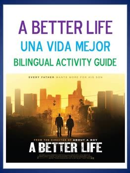 A Better Life (Movie) - Bilingual Activity Guide - Customizable | TpT