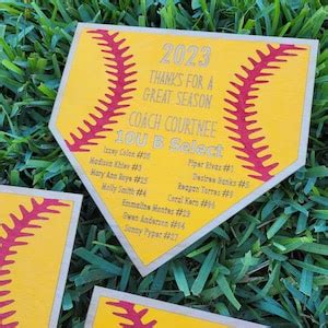 SOFTBALL COACH GIFT Softball Plaque Coach Plaque End of Season Gift Personalized Gift - Etsy