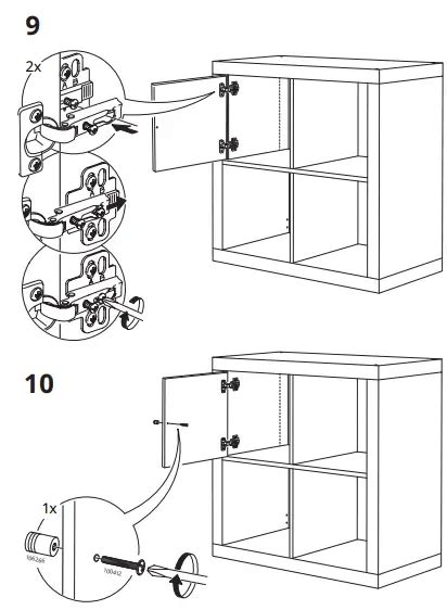 Ikea Kallax Bookcase Instruction Manual