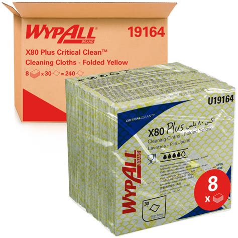 19164 Kimberly Clark Kimberly Clark Wypall Yellow Cloths For Heavy