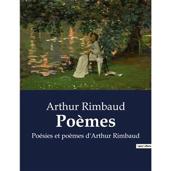 Po Mes Po Sies Et Po Mes D Arthur Rimbaud Broch Arthur Rimbaud