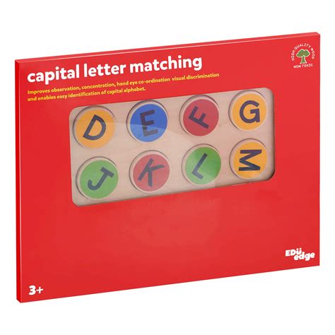 Buy Capital Letter Matching Identify Letters Of Alphabet Pair With