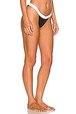 Onia Leila Bikini Bottom In Black White Revolve