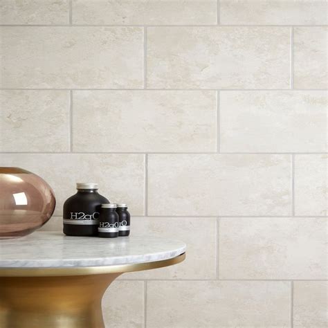 Johnson Tiles Classics Brushed Stone Silk Glazed Ceramic Wall Tile