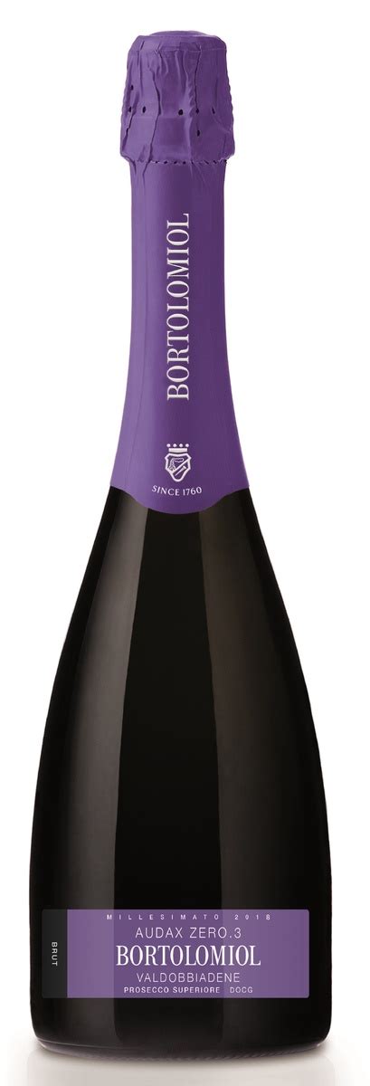 Bortolomiol Audax Zero Valdobbiadene Prosecco Superiore Millesimato