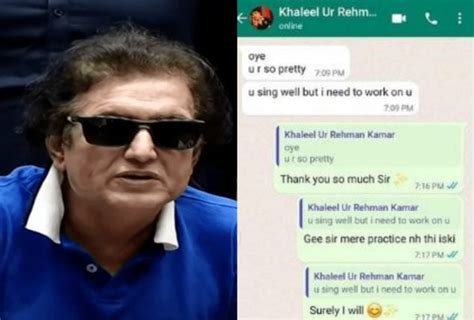 Khalil Ur Rehman Qamars Flirtatious Chat With A Woman Gone Viral After