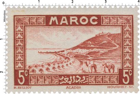 Timbre Maroc Rade D Agadir Wikitimbres