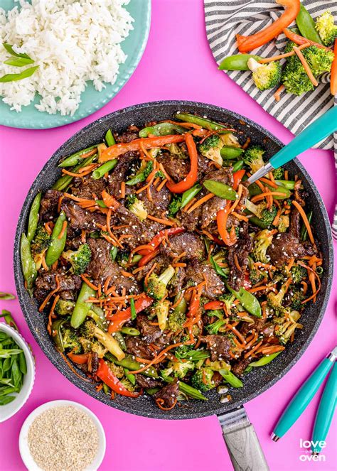 Steak Stir Fry • Love From The Oven