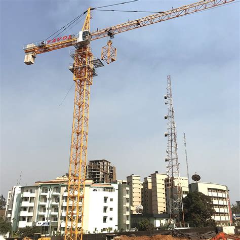 Ce Certificate Tavol Tc Qtz Tower Crane Tons Tons With Luxury