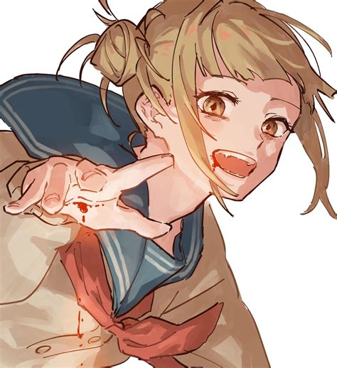 Anime Girl Crying Fanart Himiko Toga Zero Two Animes Yandere In