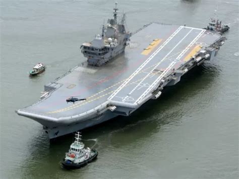 Ins Vikrant Indias First Indigenous Aircraft Carrier Begins Maiden Sea Trials