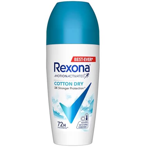 Rexona Deodorant Roll On Cotton Dry For Women Ntuc Fairprice