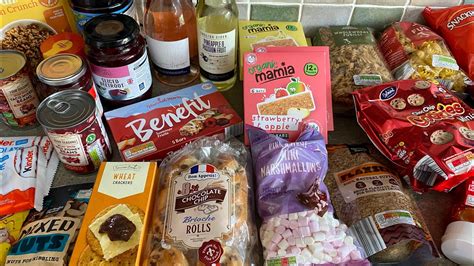 Aldi Food Shopping Haul Slimming World Grocery Haul Uk Youtube