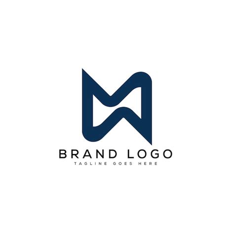 Logotipos Vectoriales Creativos Con La Letra Mw Vector Premium