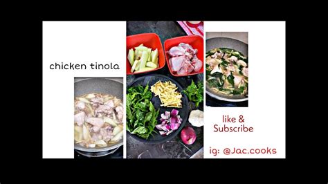 Chicken Tinola Simpleng Ulam Pinoy Lutong Bahay YouTube