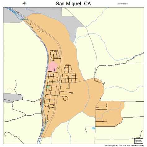 Mapa De San Miguel California San Miguel Island Santa Barbara