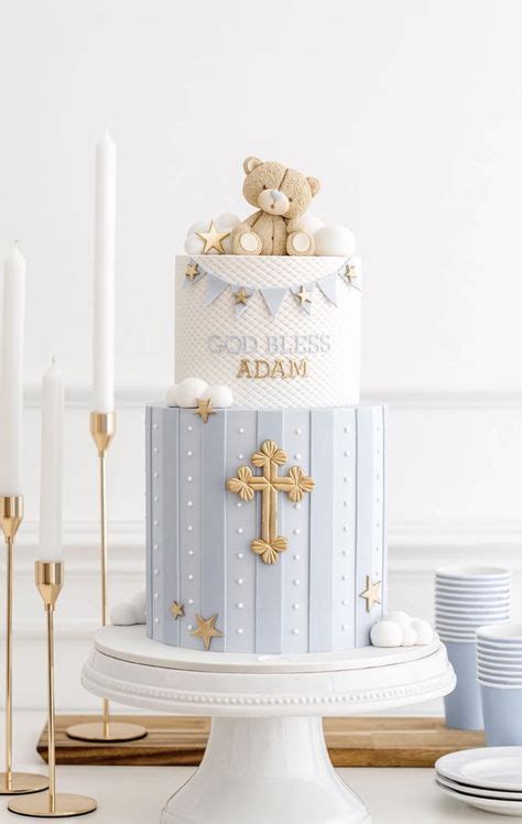 Top 10 baptism boy cake ideas and inspiration