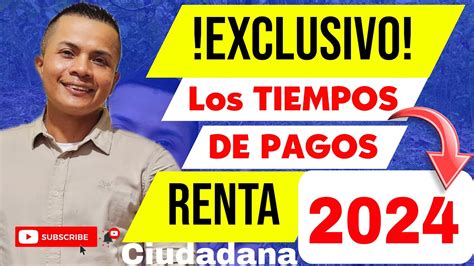 Exclusivo Cronogramas Pagos Renta Ciudadana Primera Fecha