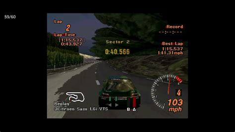 Gran Turismo 2 FF Racing Modified Citroen Saxo 1 6i VTS Deep Forest