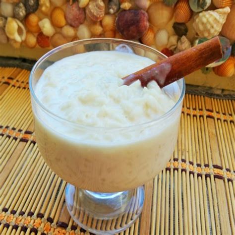 Copas De Arroz Con Leche Con Sal Y Azucar