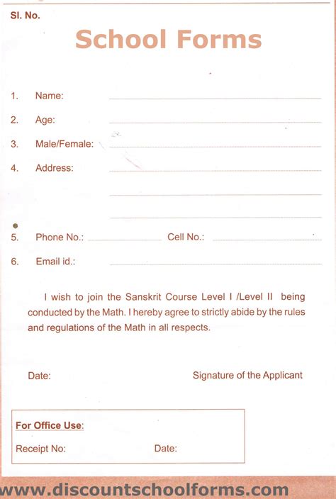 9 Daycare Application Forms Artofit