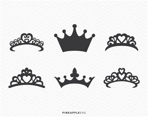 Princess Crown Svg Princess Crown Crown Tattoo Design Crown