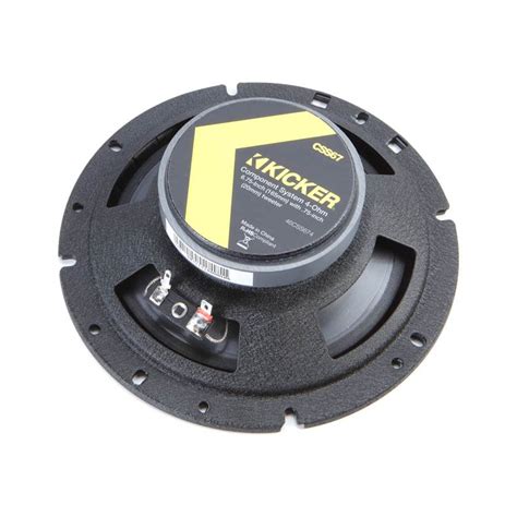 Kicker 46CSS674 CS Series 6 75 300W Peak Power Handling 4 Ohms 2 Way