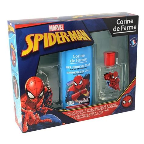 Corine De Farme Coffret Spiderman Eau De Toilette Ml Gel Douche