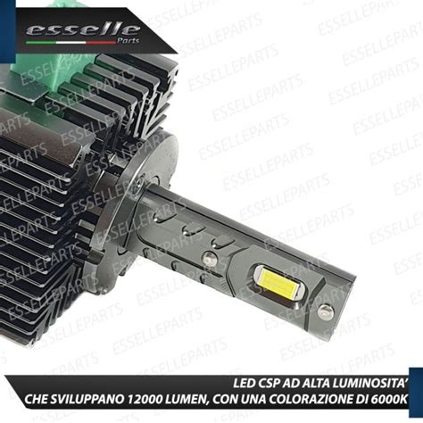 Coppia Lampade D3S Led 6000K Canbus Plug And Play Per Kia Sportage 4