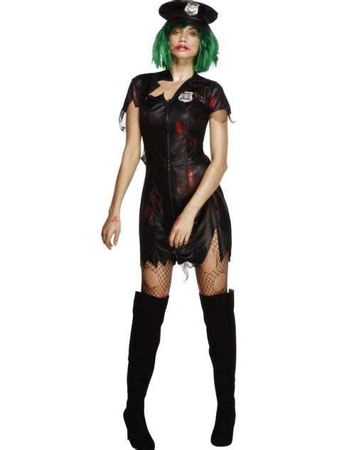 Adult Fever Zombie Cop Costume - 23214 - Fancy Dress Ball