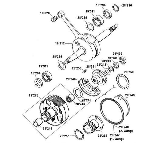 Distanzscheibe 0 1mm Kurbelwellenlager Tomos PP Passion Parts AG