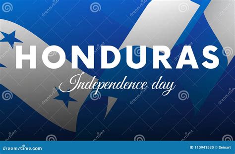 Honduras Independence Day. Vector Illustration. Stock Illustration ...