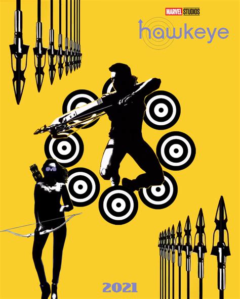 Hawkeye Disney Plus Poster Fan Made by rsanto993 on DeviantArt