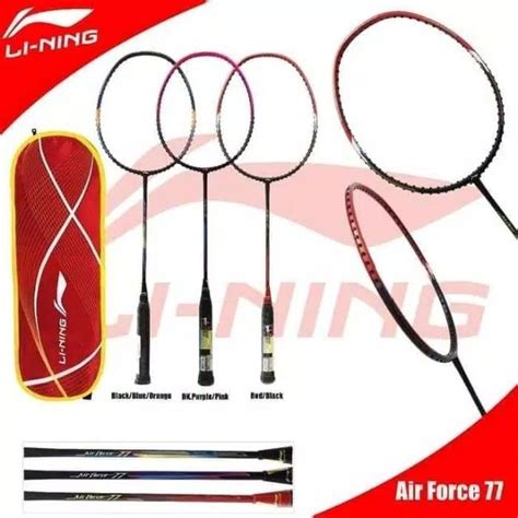 Jual PROMOO Raket Badminton Bulutangkis LINING LI NING AIR FORCE 77