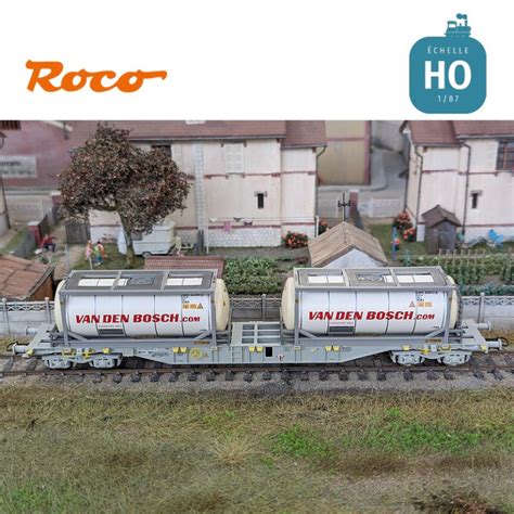 Wagon Porte Conteneurs Sgns Citernes Aae Pkp Ep V Vi Ho Roco