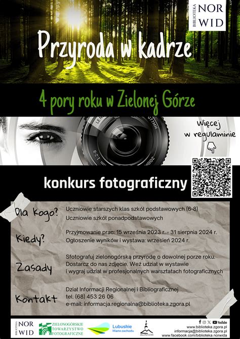 Kultura Lubuskie Fotograficzny Konkurs Dla Uczni W W Bibliotece