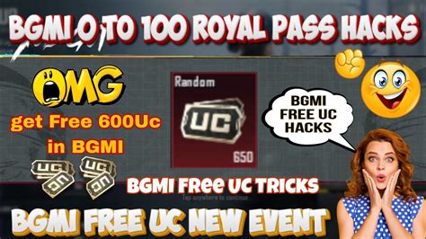 FREE UC IN BGMIBGMI NEW EVENT HOW TO GET FREE ROYAL PASS IN BGMI