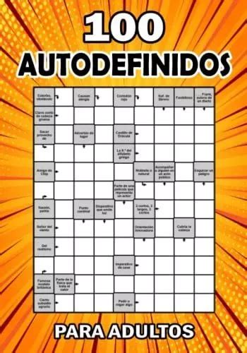 Autodefinidos Para Adultos Libro De Pasatiempos Para Ad Cuotas