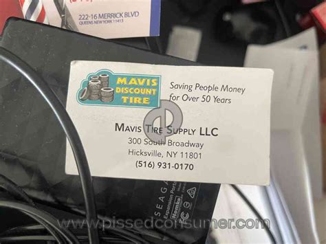 1.9K Mavis Discount Tire Reviews | mavistire.com @ Pissed Consumer