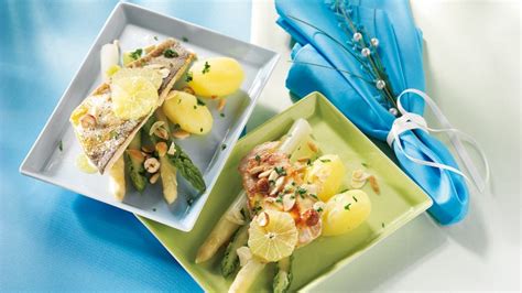 Forellenfilet M Llerin Mit Spargel Und Kartoffeln Volg