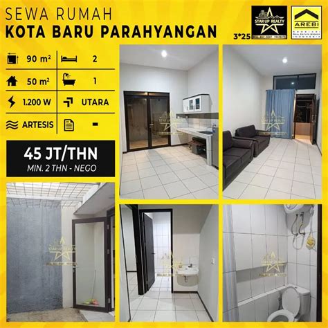 Jt Per Th Disewa Rumah Siap Huni Di Kbp Kota Baru Parahyangan