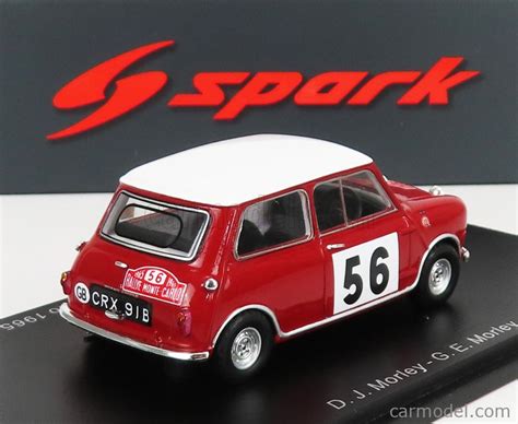 SPARK MODEL S1194 Scale 1 43 MORRIS MINI COOPER S N 56 RALLY